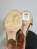 Seychelles Gold Shoes, 7.5