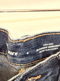 Old Navy Button Fly Slouchy Straight 26" Inseam Jeans, 6
