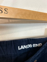 Lands End Blue Corduroy Pull On Jeans, 10