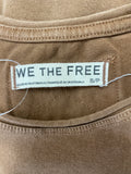 We the Free People Brown Top, S