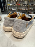 Hey Dude Wendy Chambray Blue Shoes, 8