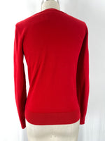Talbots Red Cardigan, XS