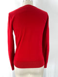Talbots Red Cardigan, XS