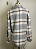 Shacket Plaid Jacket, S
