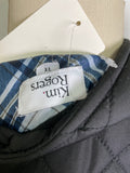 Kim Rogers Black Quilted Vest, 3X