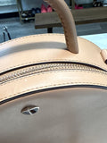 Kate Spade Tan Andi Canteen Bag, 7"x7.7"x2.6"