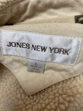 Jones New York Faux Suede Jacket, L