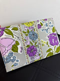New Vera Bradley Watercolor Travel Envelope, 8"x5.5"