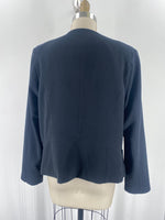 Gloria Vanderbilt Black Blazer Jacket, 10