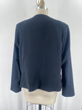 Gloria Vanderbilt Black Blazer Jacket, 10