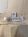 Patrons of Peace Cream Dress, M