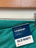 New Old Navy Green Cloudcomfy 7/8 Leggings, M Petite