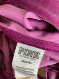 New Victoria's Secret Purple Velour Hoodie Jacket, M