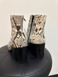 Madden Girl Snake Print Aaden Boots, 8.5