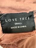 Love Tree Pink Vest, S