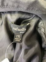 Rafaella Black Jacket, 2X