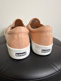 Superga Pink Shoes, 39.5 (8.5)