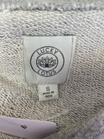 Lucky Lotus Gray Top, S