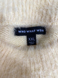 Who What Wear Ivory Sweater, XXL