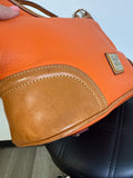 Dooney & Bourke Orange Shoulder Bag, 13"x9"