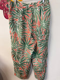 Sigrid Olsen 100% Linen 25" Inseam Pants, L