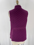Croft & Barrow Purple Vest, S