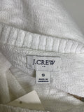 J. Crew White Sweater, S