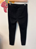 Spanx Black 27" Inseam Jeanish Leggings, L