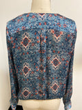 Leyden Blue Top, S