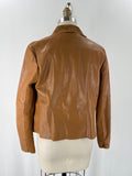 Bagatelle Brown Faux Leather Jacket, S