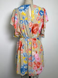 Margo & Sebastian Print Dress, M (no belt)