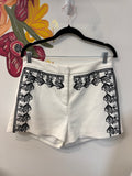 Studio 2pc Strut & Bold White Top + Shorts, M
