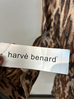 New Harve Benard Animal Print Jacket, XL