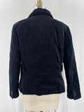 Talbots Black Velvet Jacket, 10