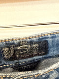 Silver Denim Shorts, 30 (10)