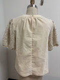 Voy Cream Top, M