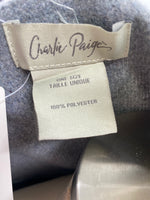 Charlie Paige Gray/Black Cardigan, One Size