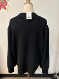 Free Assembly Black Sweater, 1X