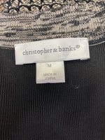 Christopher & Banks Black Cardigan, M