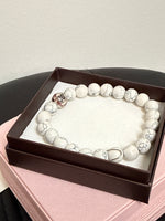 New Pictures on Gold #10 Stainless Steel Baseball Bead Stretch Bracelet