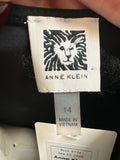 Anne Klein Black Dress, 14