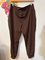 Tek Gear Brown Ultrastretch Pocket Leggings, XL