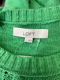 Loft Green Sweater, S