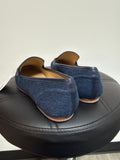 New Talbots Blue Denim Stella Loafers, 8.5