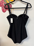 Calvin Klein Black One Piece Swimsuit, 12