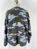 Vince Camuto Camo Sweater, L