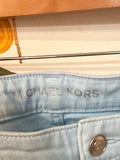 Michael Kors Blue Cropped 22" Inseam Jeans, 12