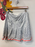 Lucky in Love White/Gray Skirt, M