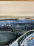 Old Navy Wow Straight  28" Inseam Jeans, 10 Short