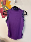 New Adidas Purple UPF 50 Top, XS
